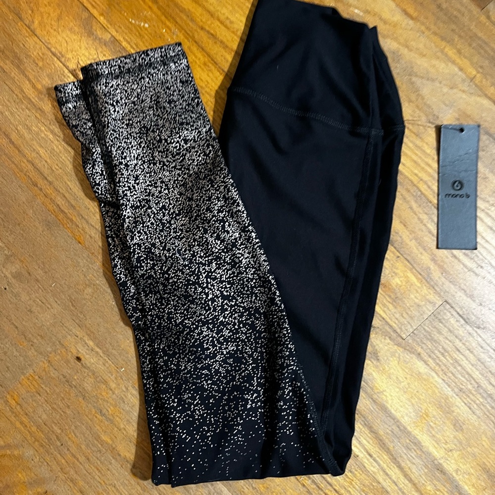 Mono B Black Ombré Leggings